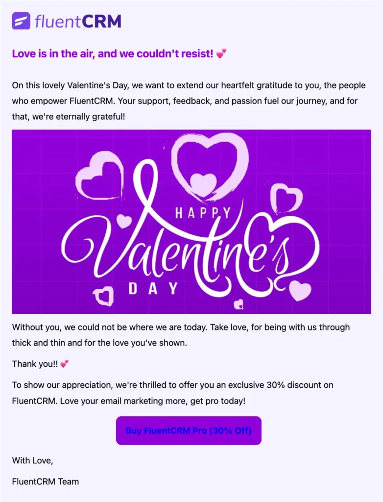 February Newsletter Ideas Valentine's day